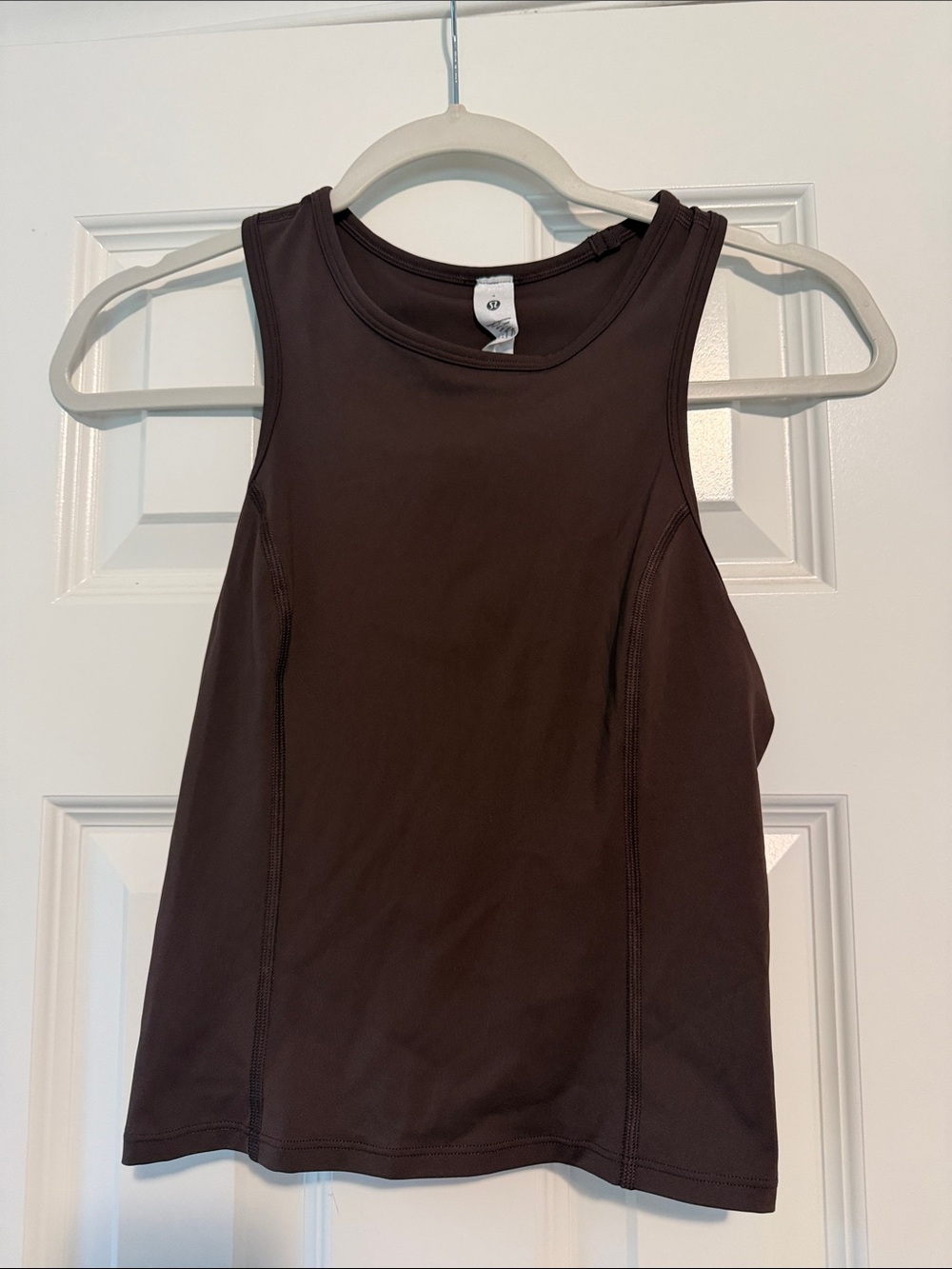lululemon athletica Brown Racerback Tank Top